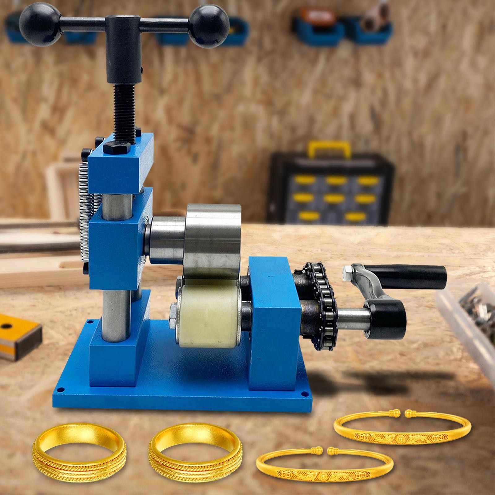 New Manual Sheet Metal Bead Roller Machine Bender Bead Roller Tool US--