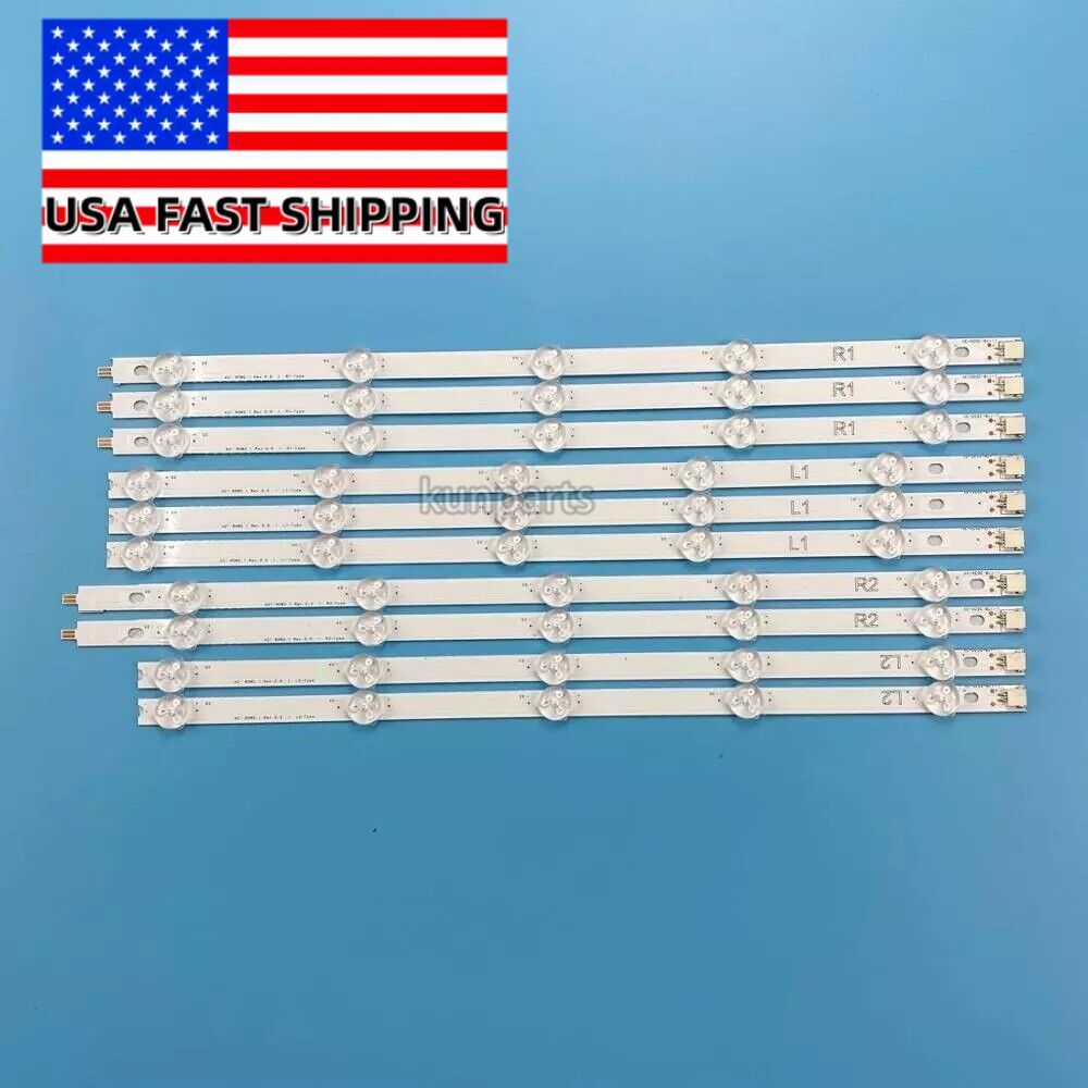 Kit LED Backlight Strip for Vizio TV E420-A0 E420I-A0 E420D-A0 LG 42LA6200-UA