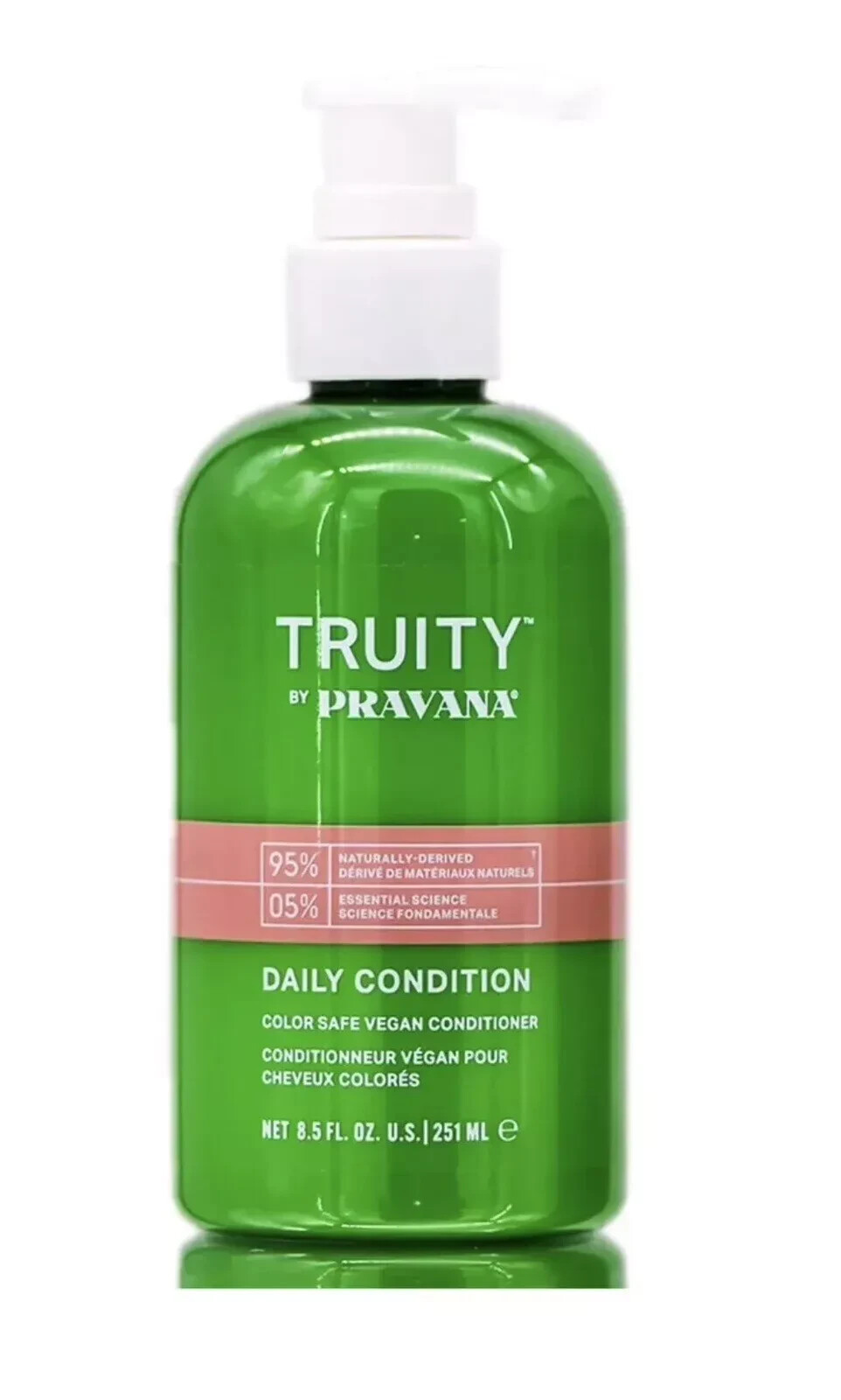 Pravana Truity Daily Condition Vegan Conditioner - 8.5 oz New.