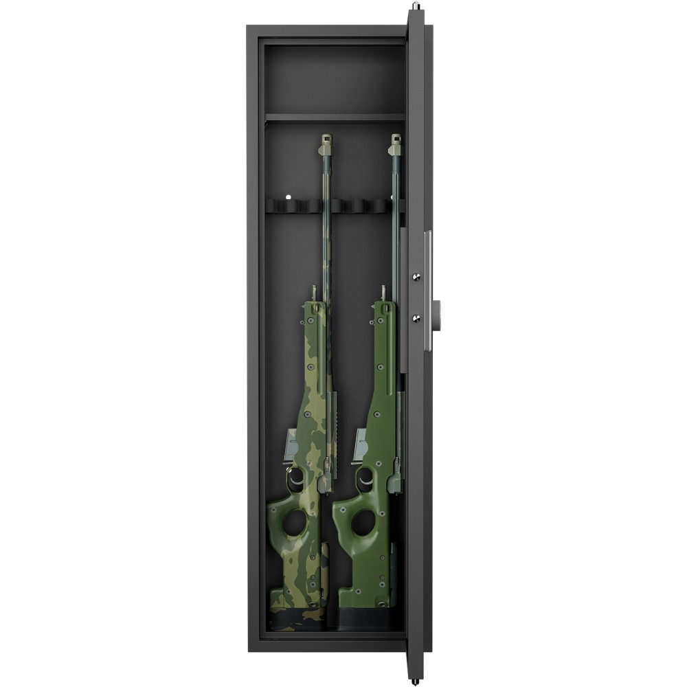 Fingerprint Touch Panel In-Wall Gun Safe Hidden Firearm Storage Cabinet
