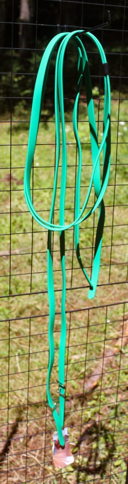 Biothane Split Reins - Kelly Green