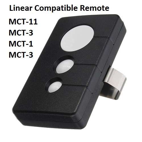 Linear Mega Code MCT-11 DNT00090 1-channel Visor Gate Garage Door Opener Remote