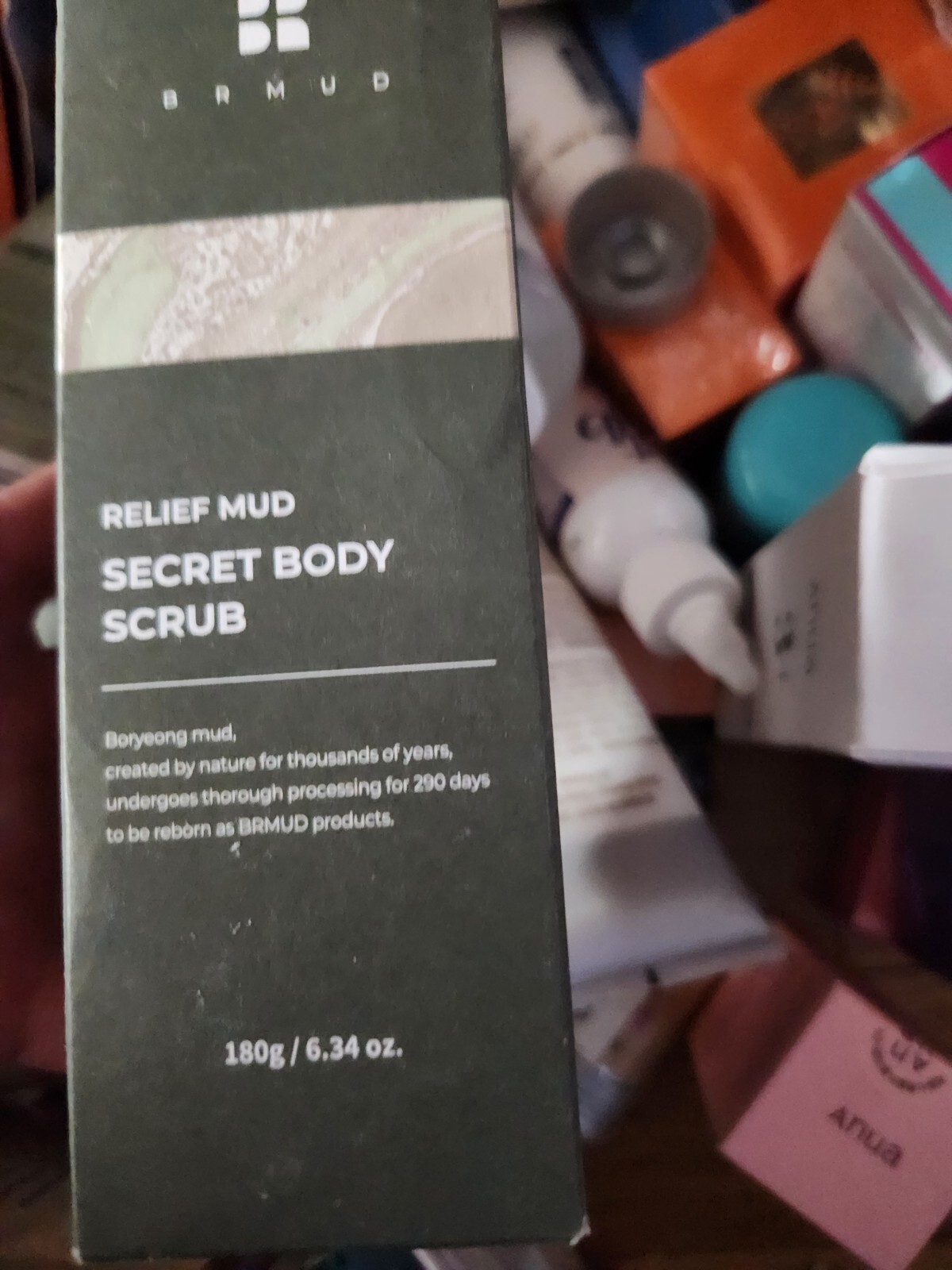 BRMUD Relief Mud Secret Body Scrub - 180G