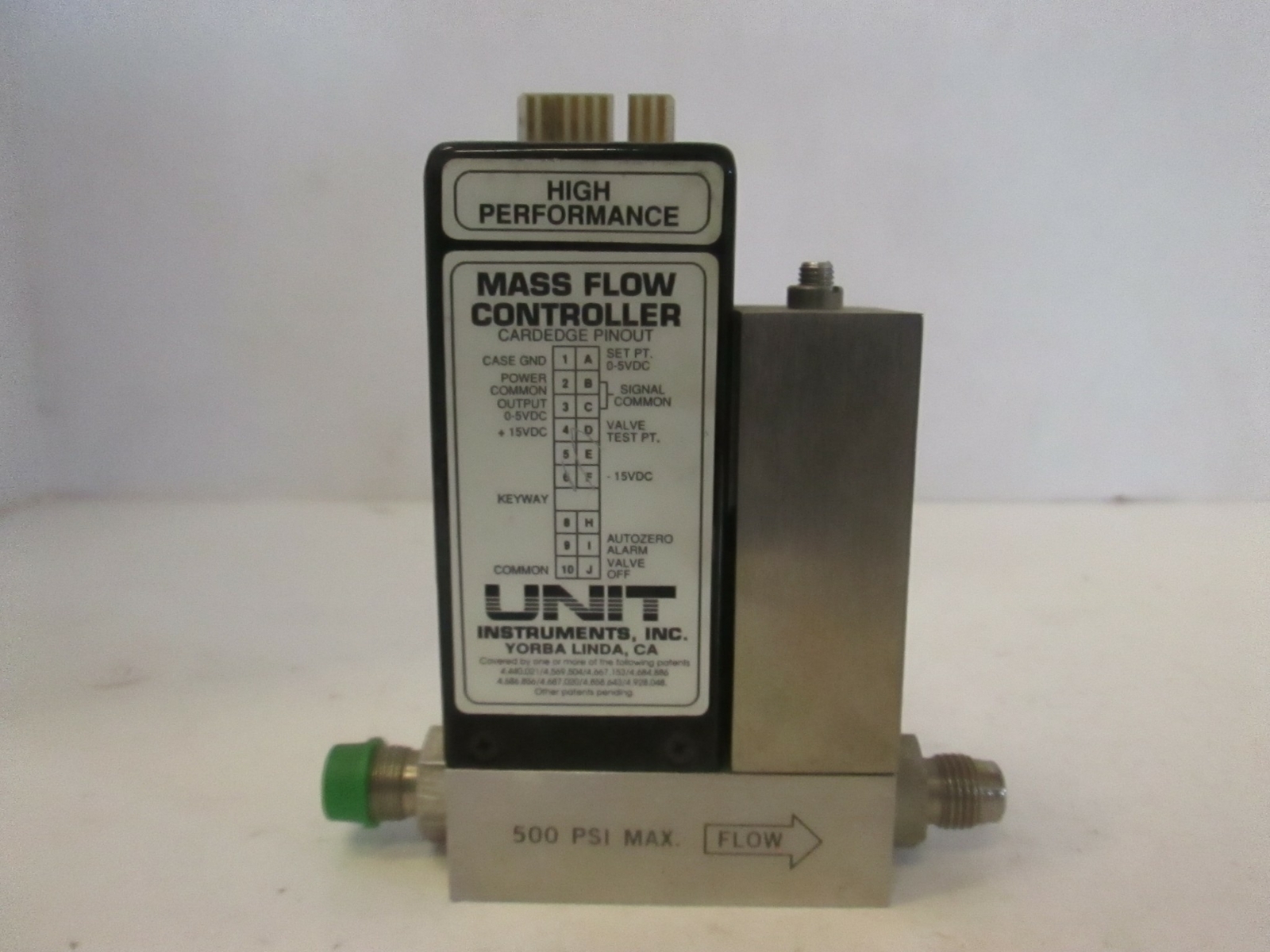Unit UFC-1100A, Mass Flow Controller MFC, HCL, 100 SCCM, Used