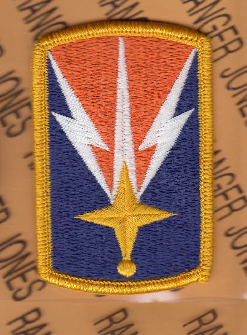 US Army 1107th Signal Brigade 3" uniform patch m/e