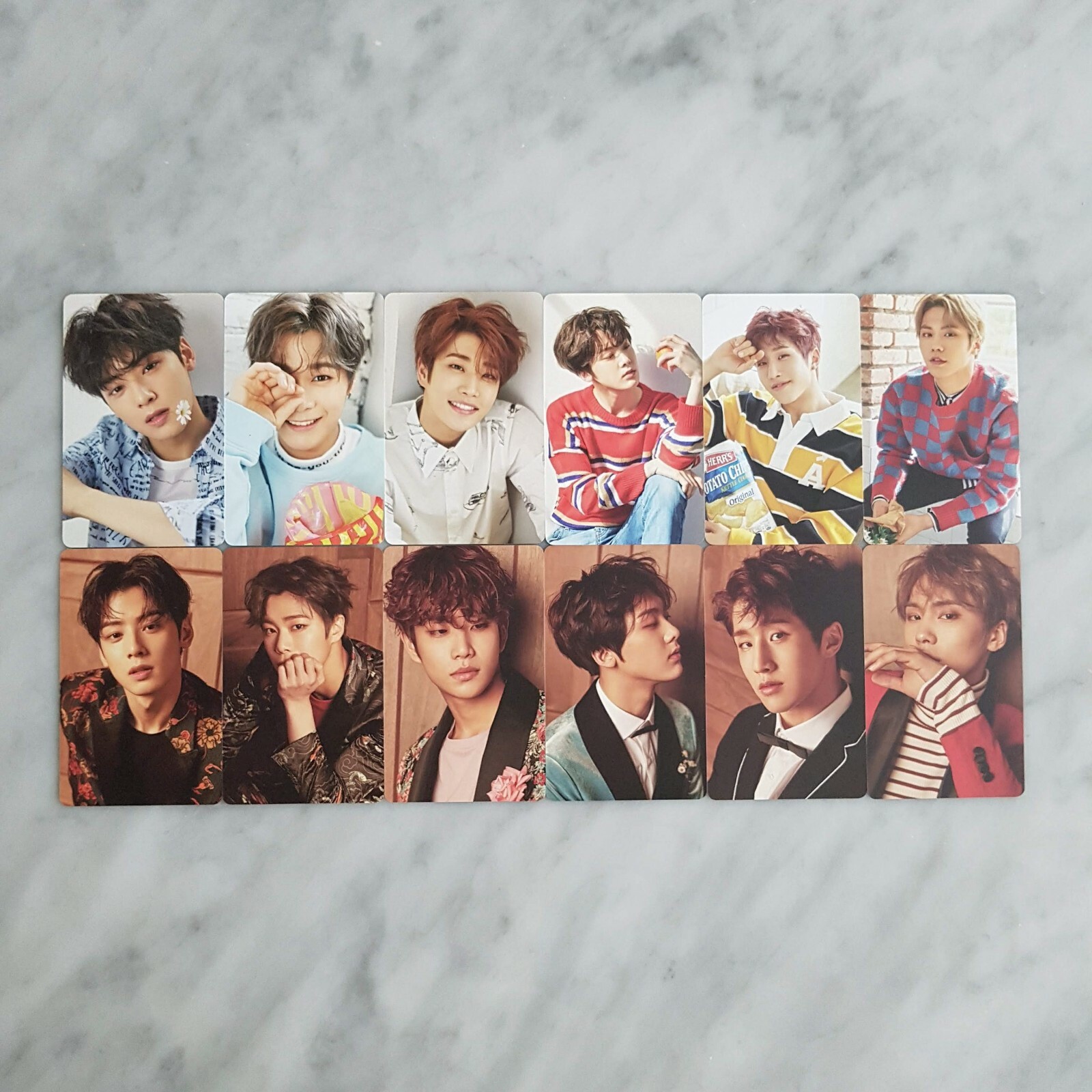 ASTRO 2018 Season's Greeting Official Photocard Eunwoo Moonbin Sanha KPOP K-POP