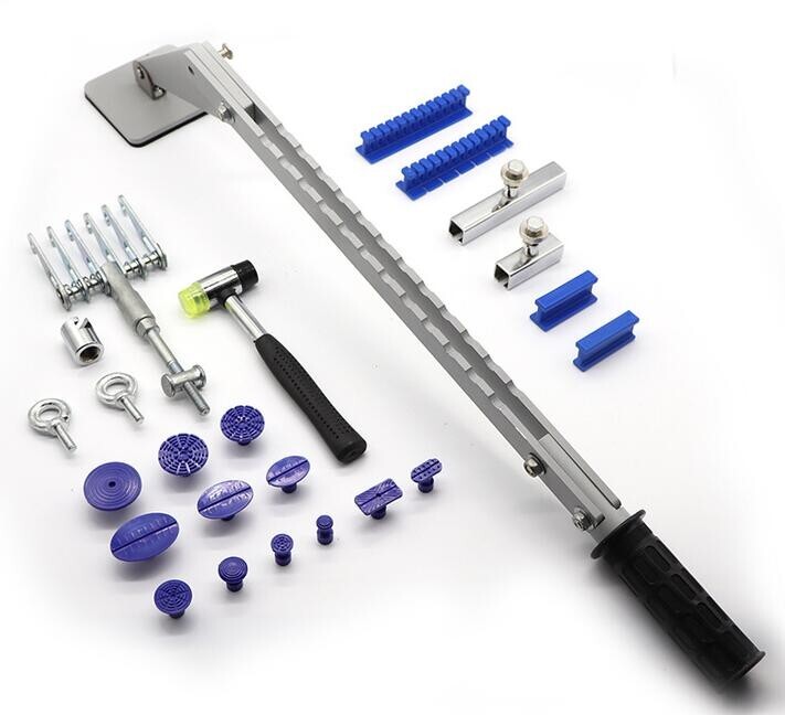 Car Fender Damage Repair tools flat bar tools kit dent puller kit car dent Tool