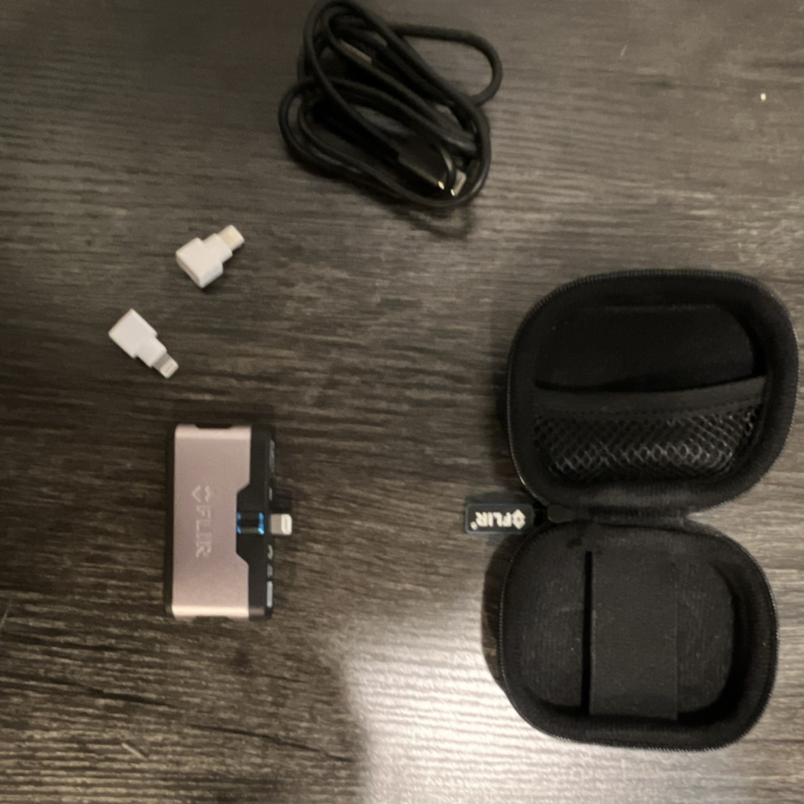 Flir iOS (Lightning) Thermal Camera Accessory with Case and Adapters