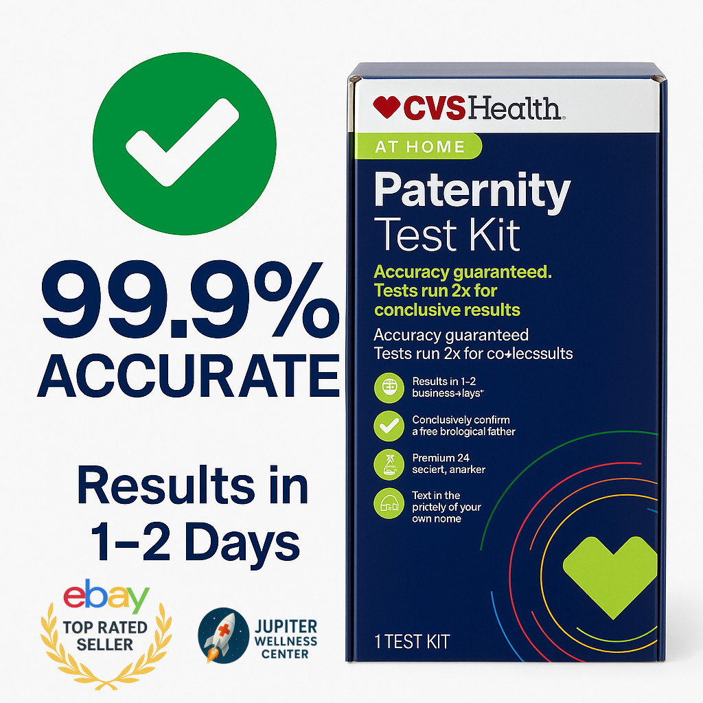 CVS Health At Home Paternity Test Kit - Includes Lab and Shipping Fees