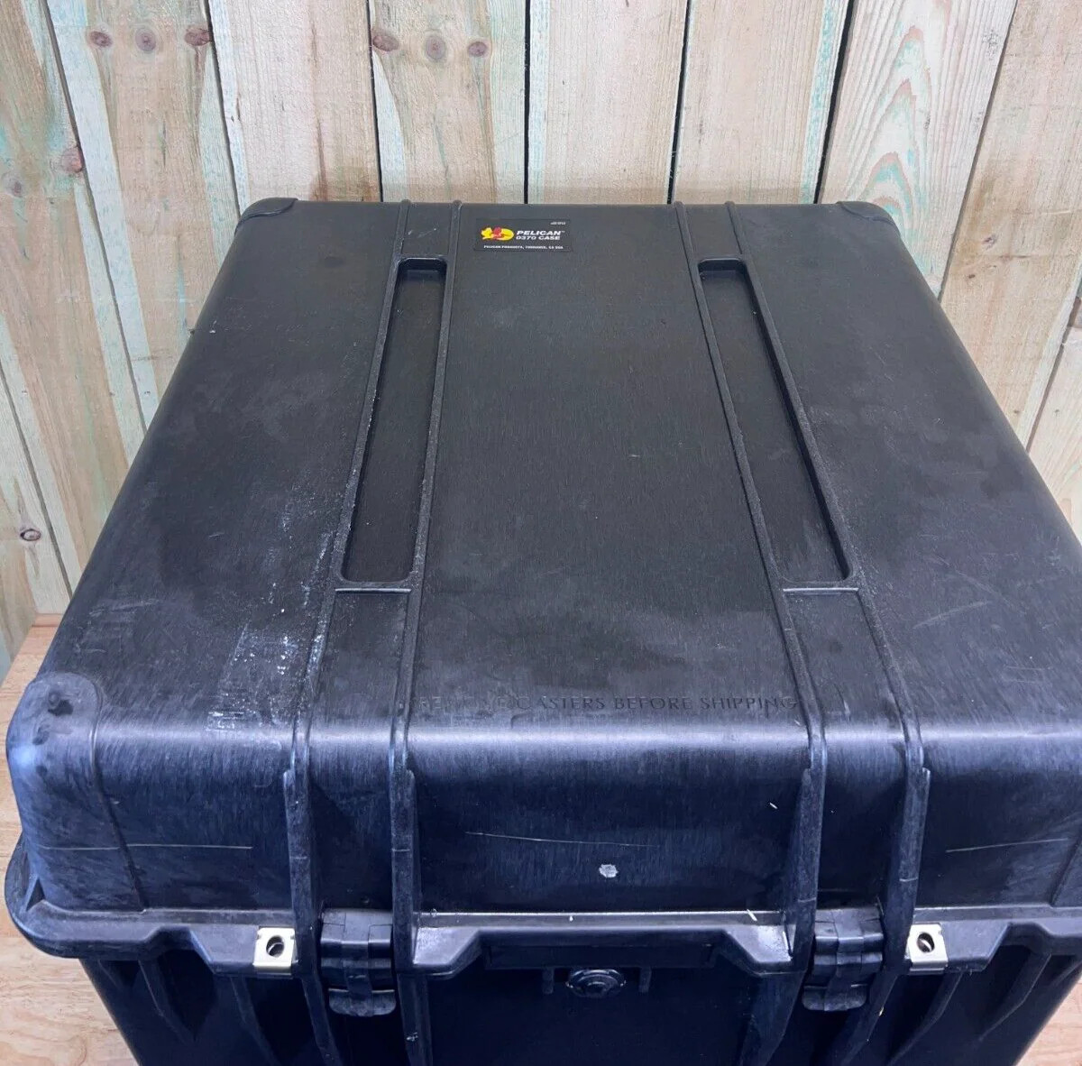 Pelican 0370 Protector Cube Transport Case Black Grade A/B