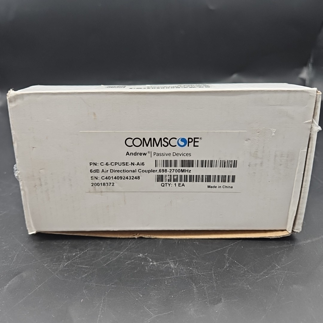 Commscope Andrew C-6-CPUSE-N-AI6 Directional Coupler 6dB 555-2700MHz