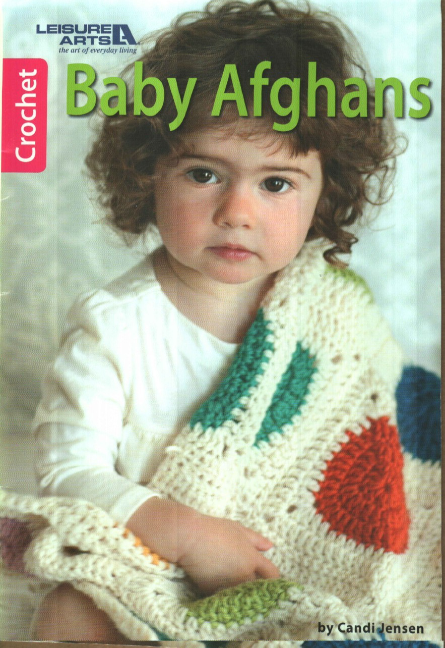 NEW BABY AFGHANS 5 DESIGNS NURSERY DECOR DIGEST CROCHET PATTERN BOOK