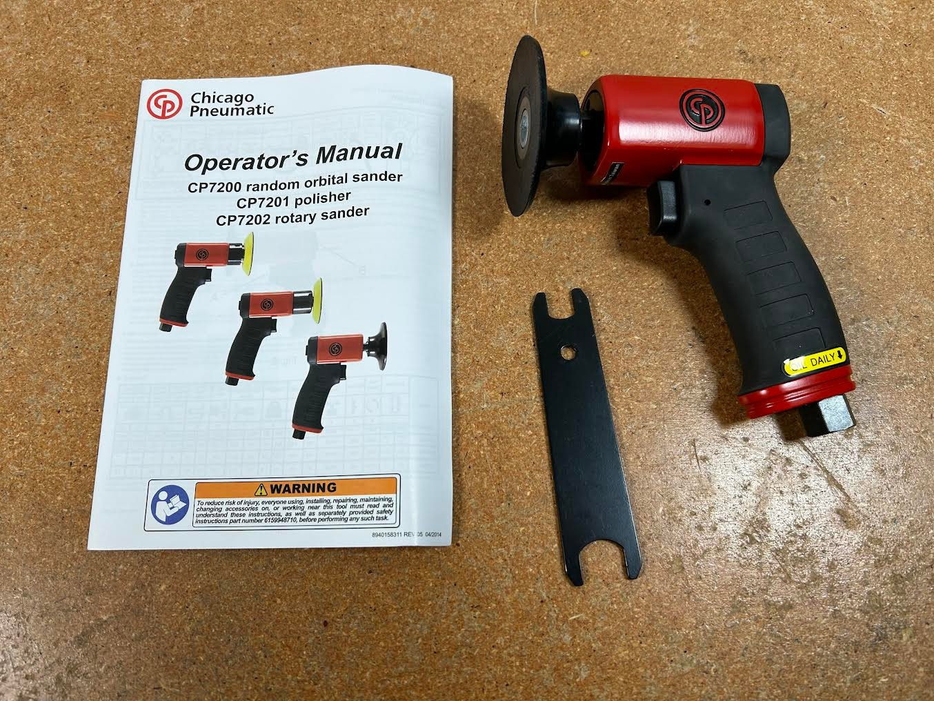 Chicago Pneumatic cp7202 Rotary Sander