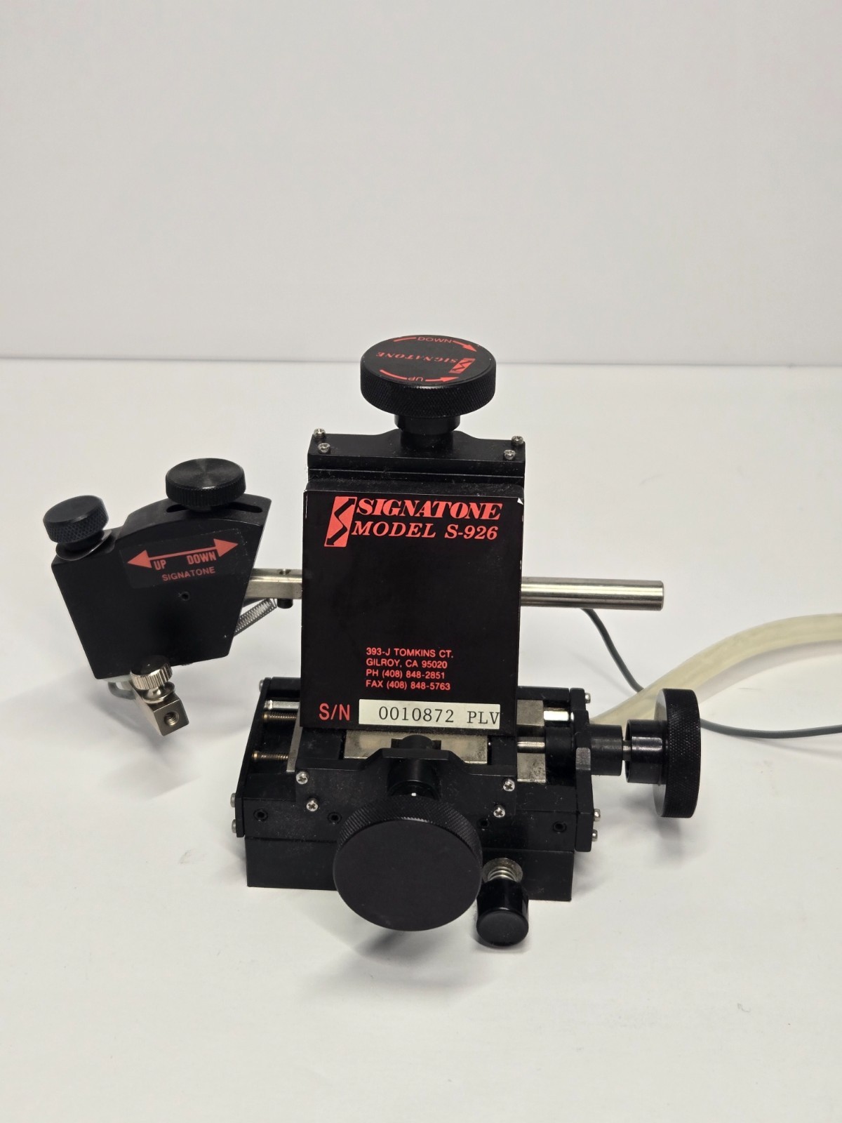 SIGNATONE S-926 PLV MICRO POSITIONER & PROBE - NICE