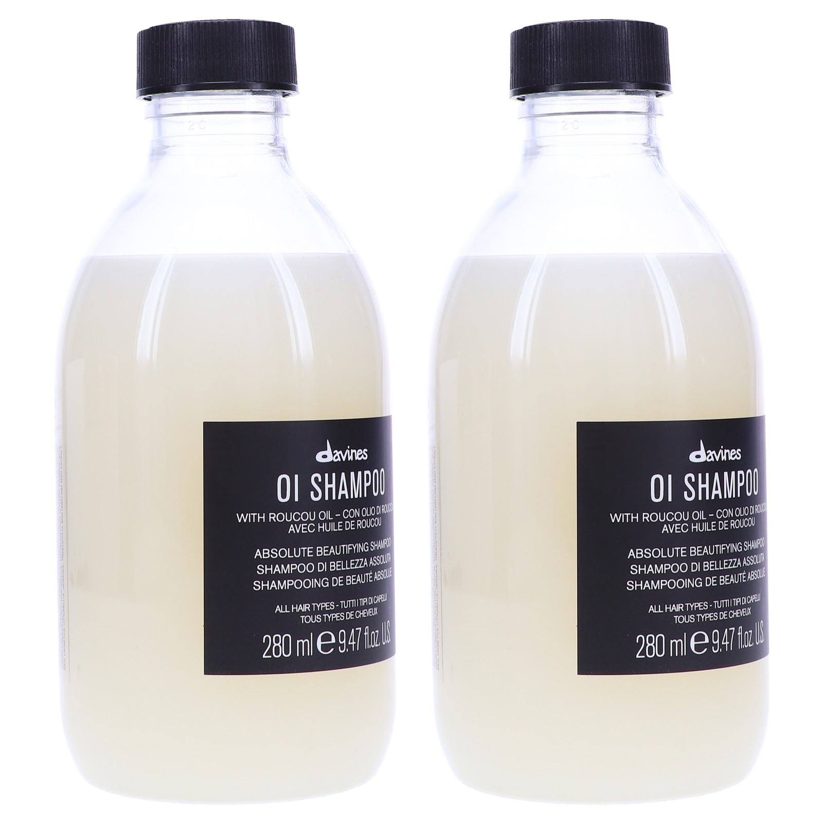 Davines OI Shampoo 9.47 oz 2 Pack