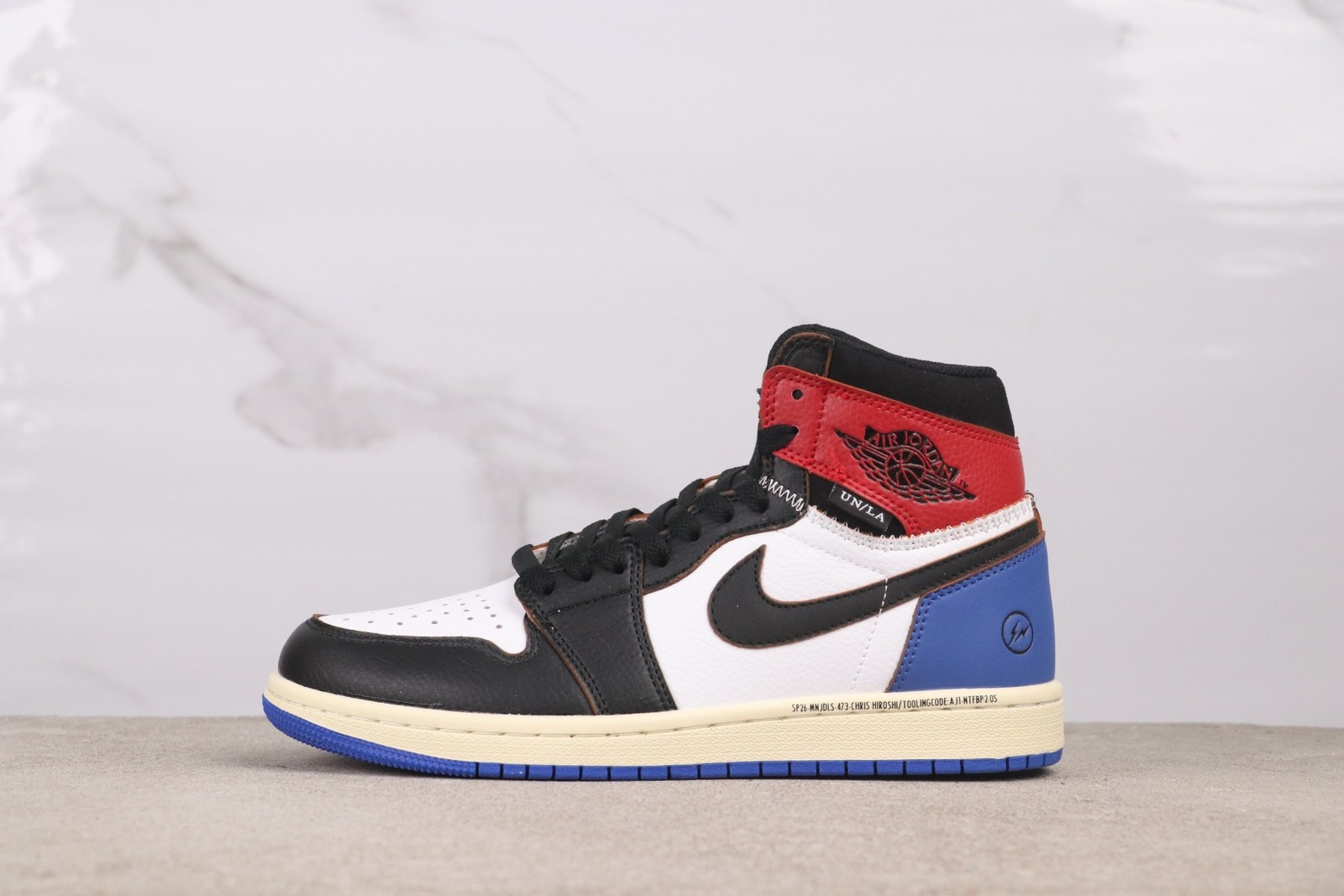 Air J*rdan 1 Retro Fragment Union LA Varsity Red Sport Royal IO7847-002 Men's