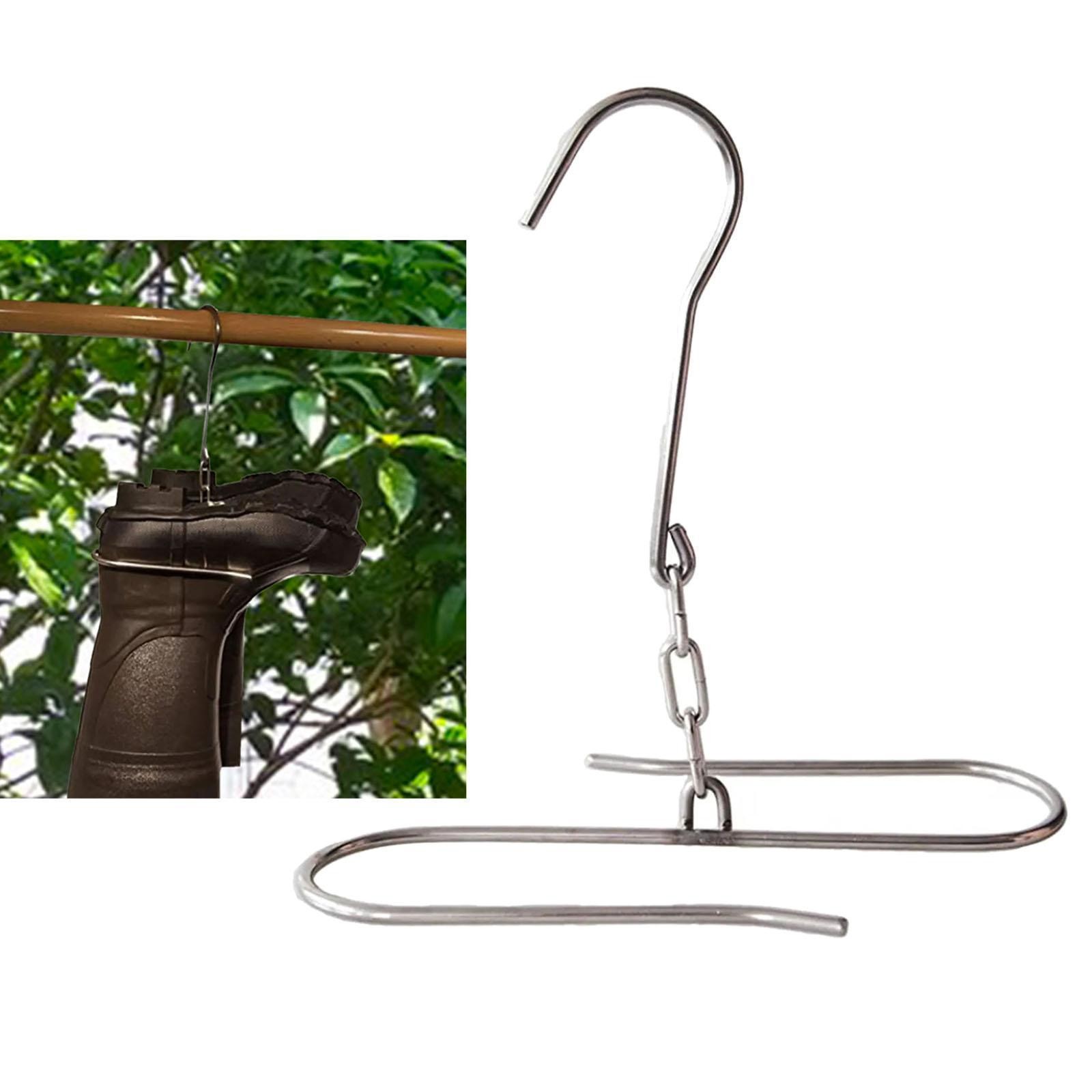 Fishing Wader Boot Hanger, Dryer Rack Holder Storage Space Saving Drain Hanger