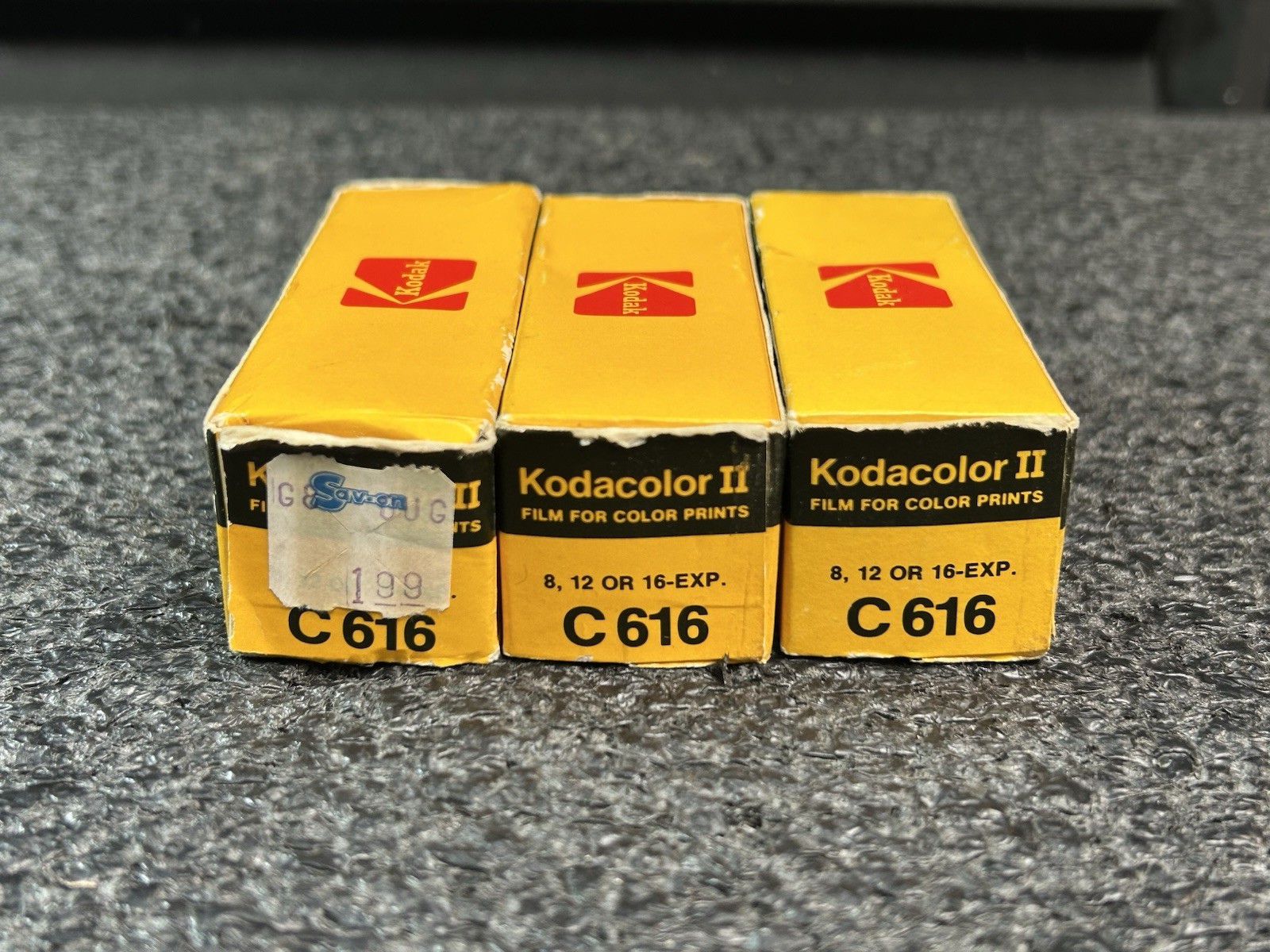 RARE Vintage Kodak Kodacolor II C616 Film Lot Of 3 Exp Oct 1979 Sealed USA LOOK!