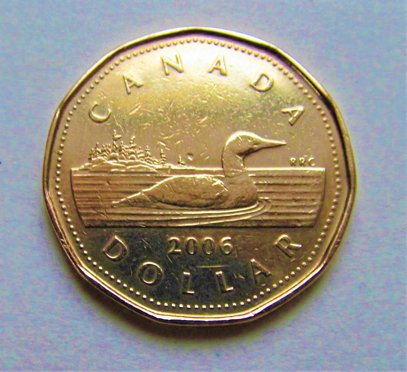2006 CANADA 1 DOLLAR LOONIE  With  LOGO- combined shipping