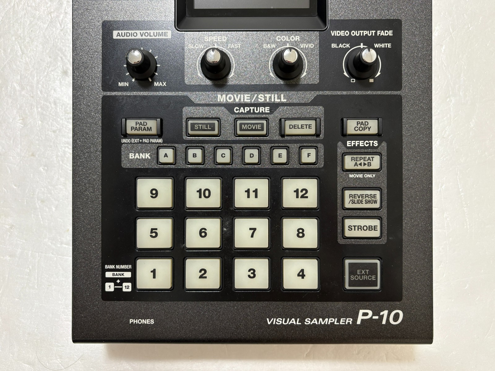 Roland Edirol P-10 Visual Sampler Video Presenter with Power Cable and SD Card