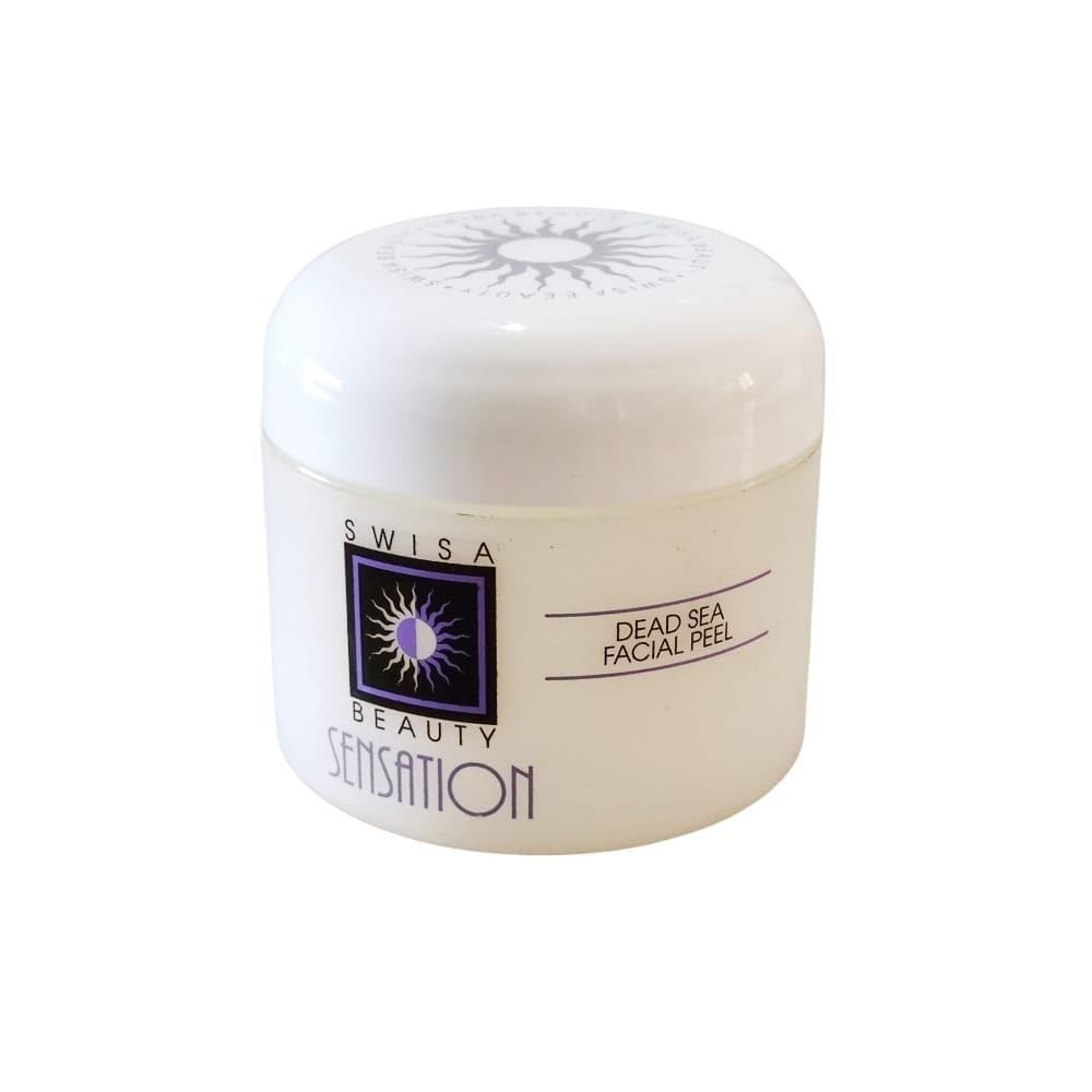 Swisa Beauty Dead Sea Facial Peel  – Gentle Mineral Exfoliator - 1.7 oz