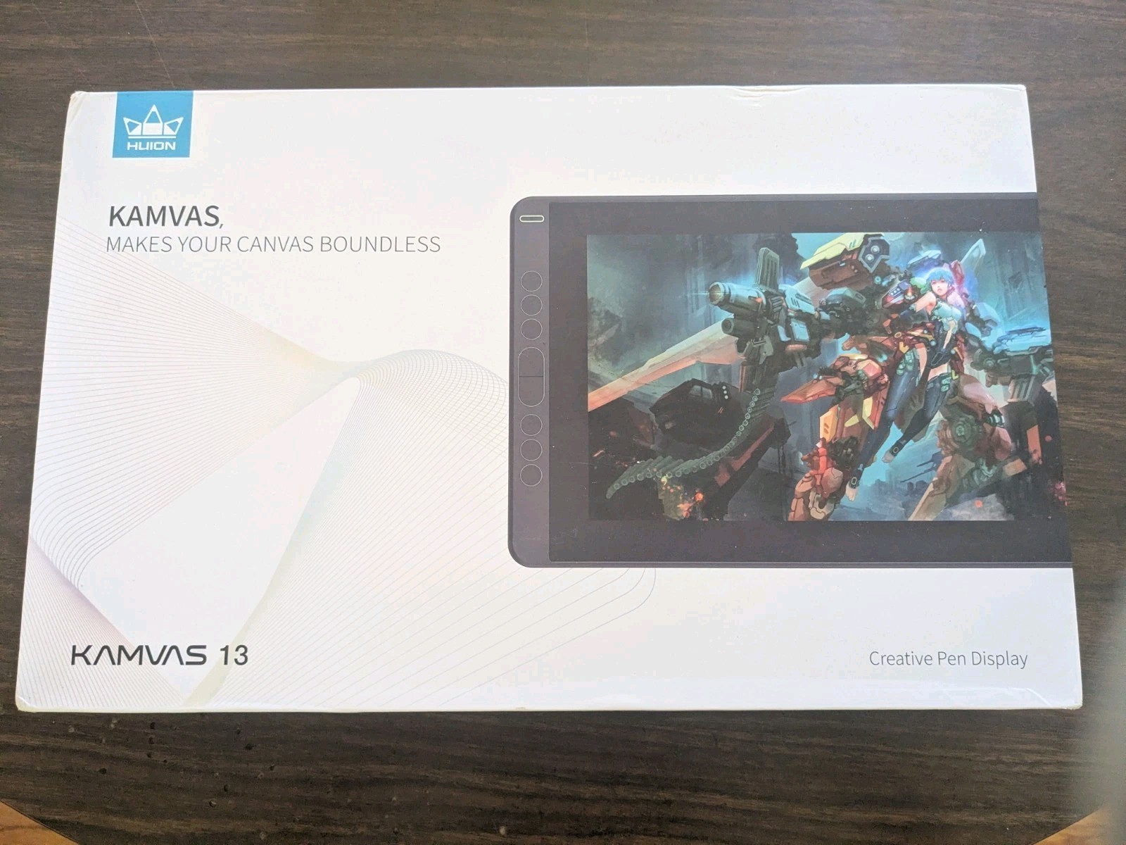 Huion Kamvas 13 Drawing Tablet Pen - Black (GS1331)