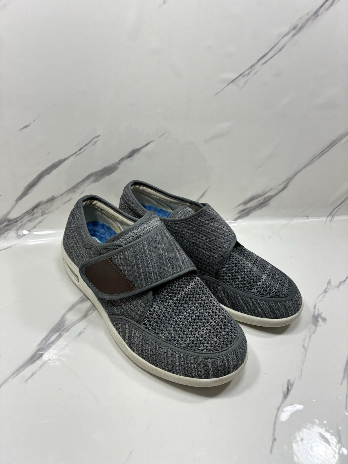 Youyun Diabetic Shoes for Elderly for Men Walking Shoes SIZE Men 7.5 Women 8.5