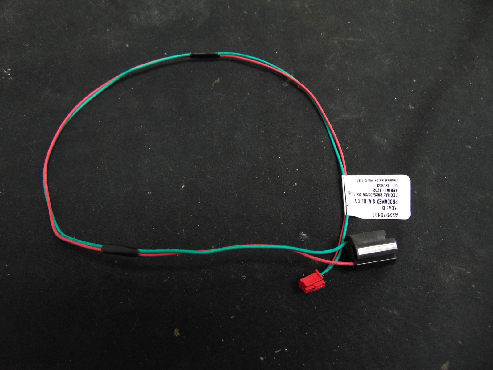 Frigidaire Wall Oven GCWS3067AFD Door Switch Wire Harness A22979401