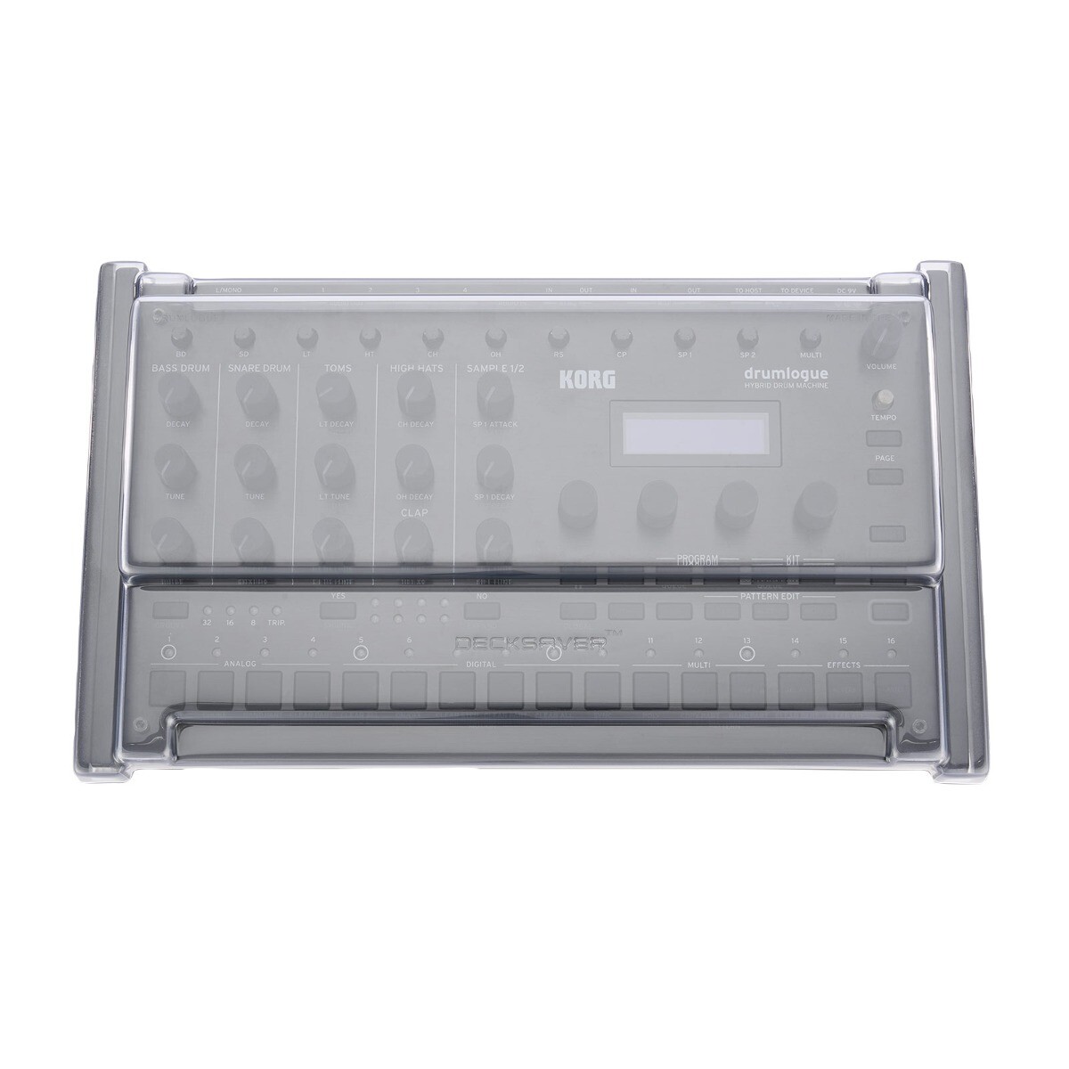 Decksaver DS-PC-DRUMLOGUE Soft-Fit Cover for Korg Drumlogue Machine