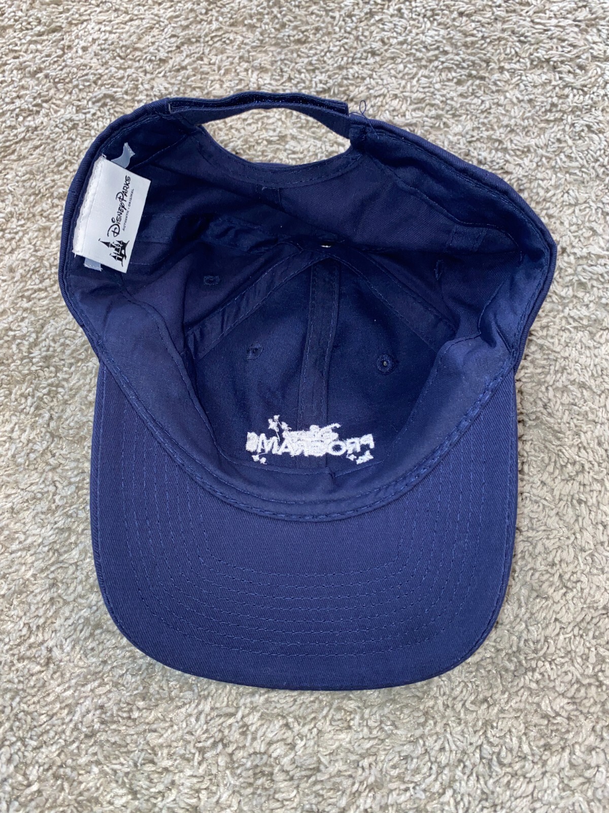 Disney Programs Adjustable Youth Hat Cap Blue