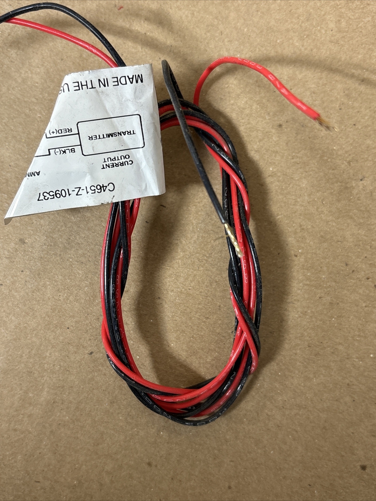 Madison 120PSI C4651 4-20mA Continuous Level Transmitter Float Sensor 40"