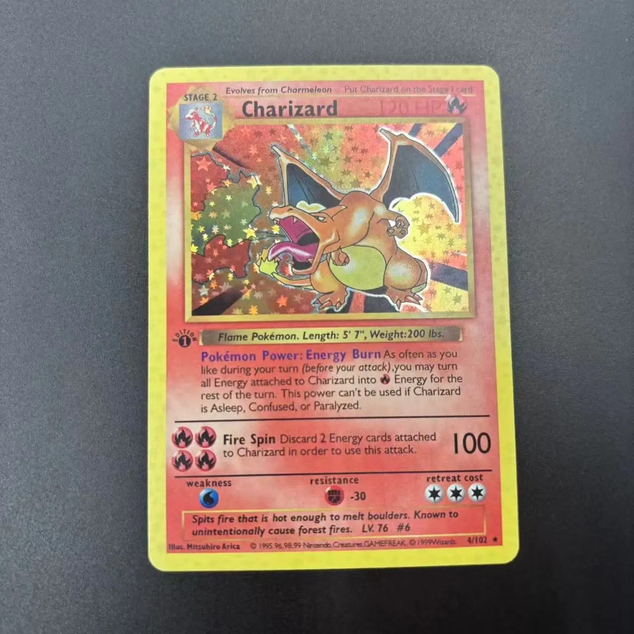 1996 1st Edition Set Charizard Venusaur Blastoise 25th Anniversary Cards..