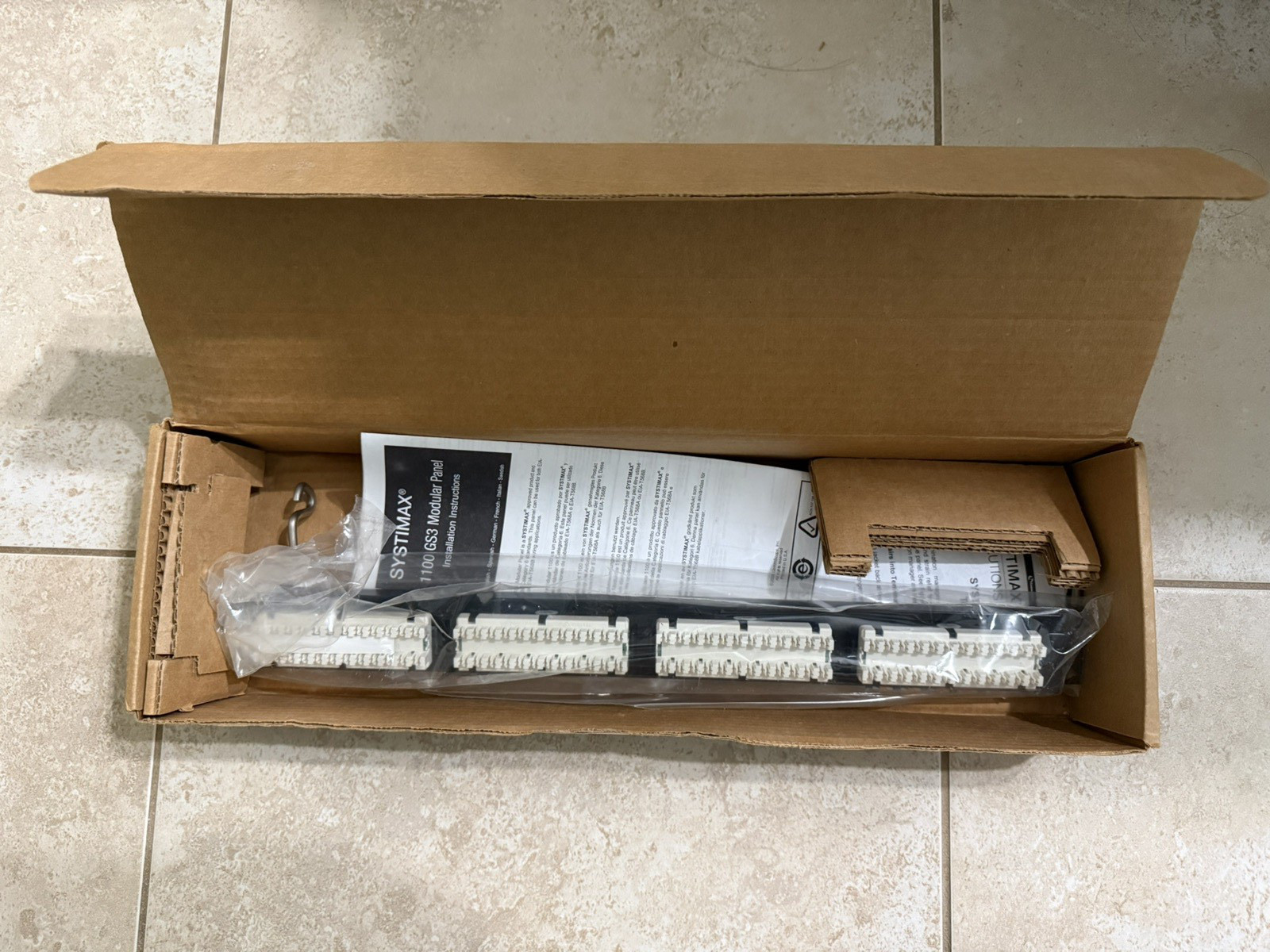 SYSTIMAX (CommScope) 1100GS3-24 24-Port Patch Panel GS3 Modular Network New