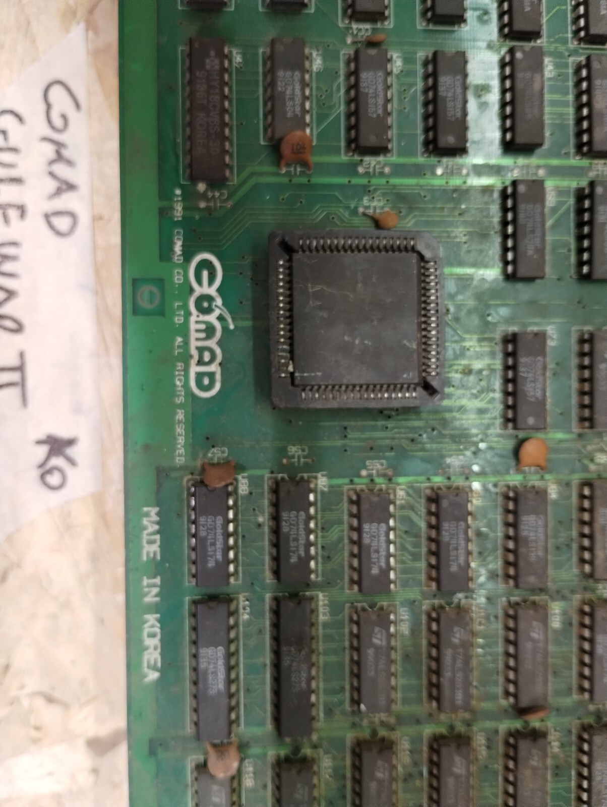 Comad - Gulf War II - Original Arcade PCB Jamma NOT WORKING