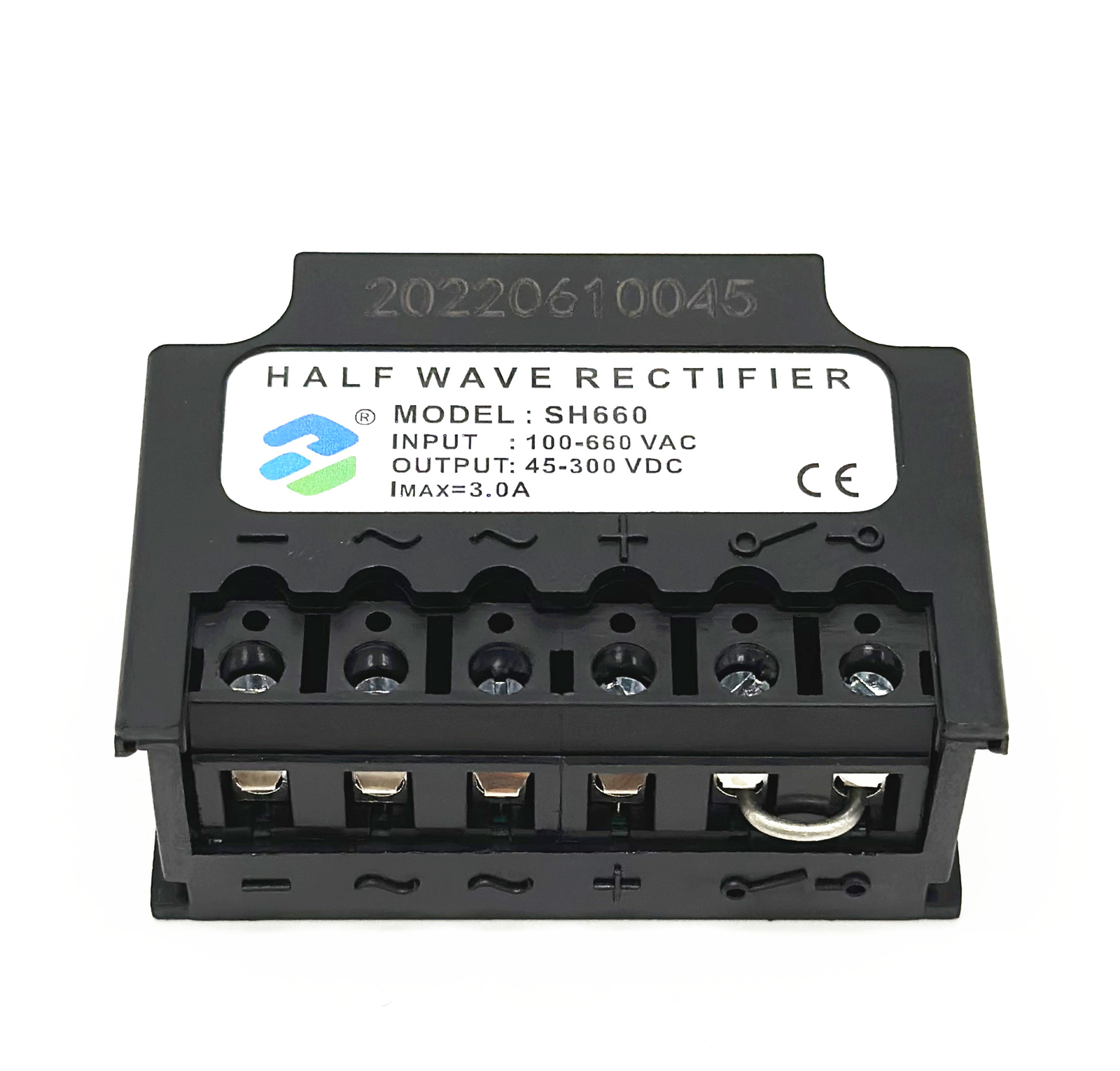 SH660 Motor HALF WAVE brake rectifier INPUT 100-660VAC OUTPUT 45-300VDC 3A