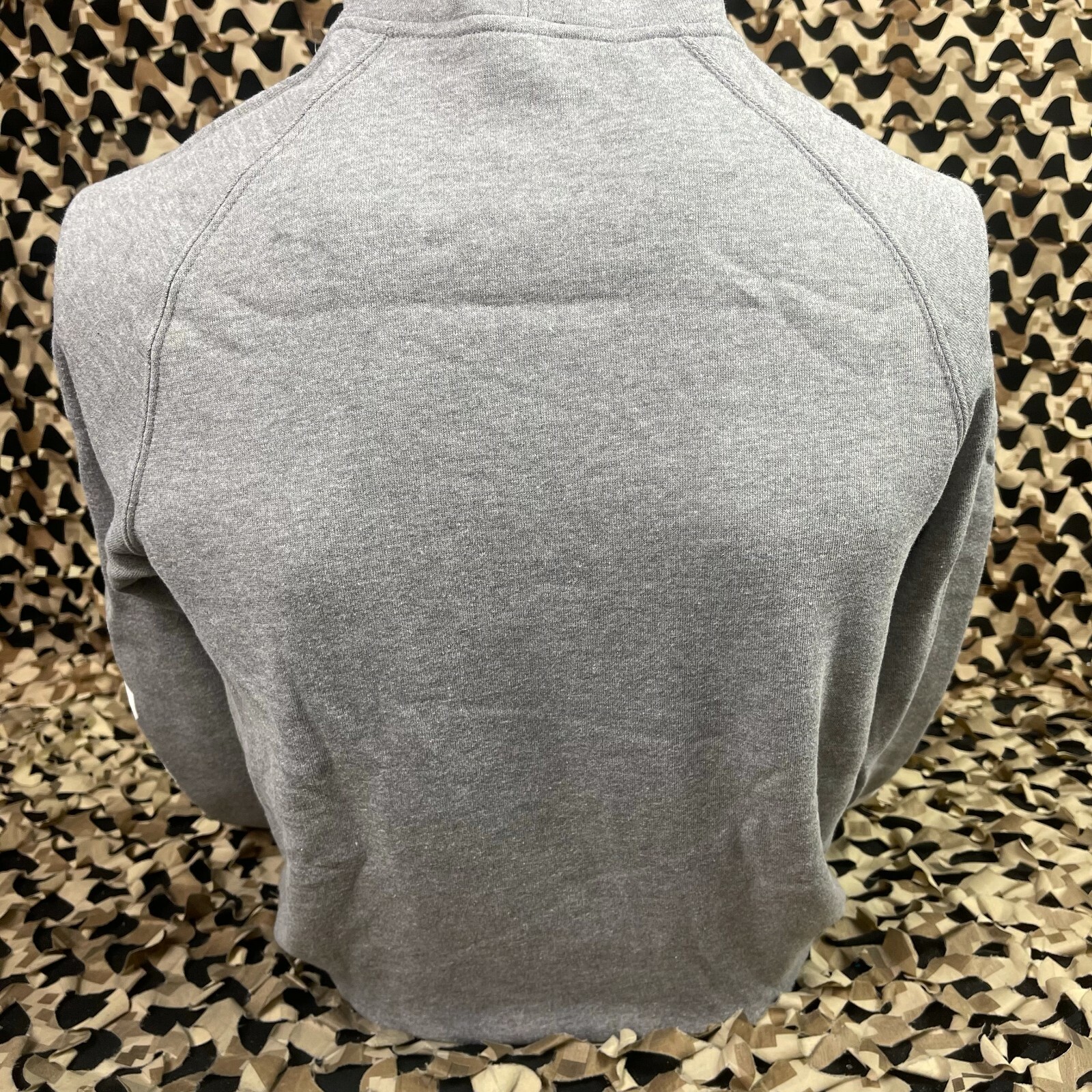 NEW HK Army Wavy Pull Over Hooded Sweatshirt - Grey - X-Small