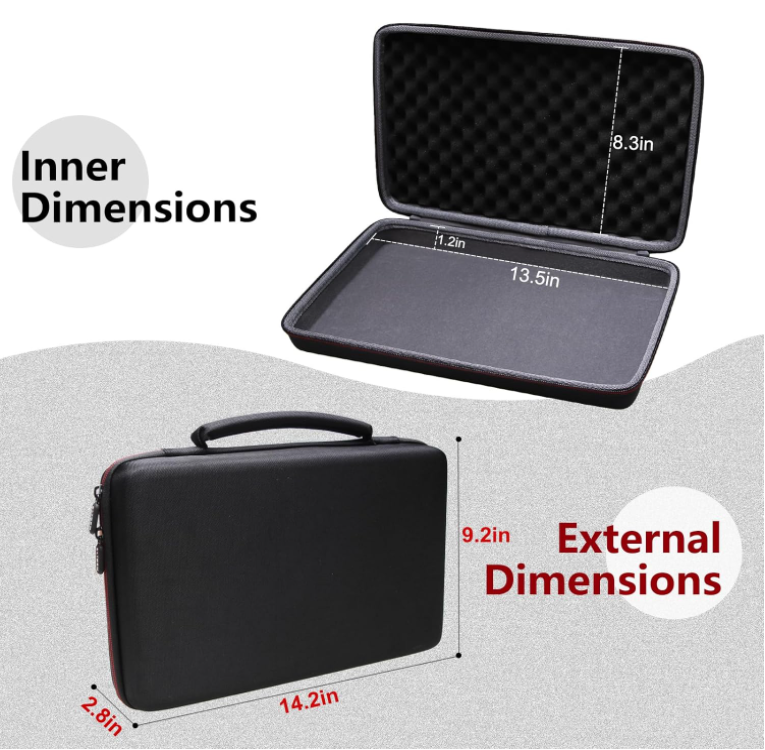 EVA Storage Case for Numark Party Mix II or Numark Party Mix, DJ Drum Controller