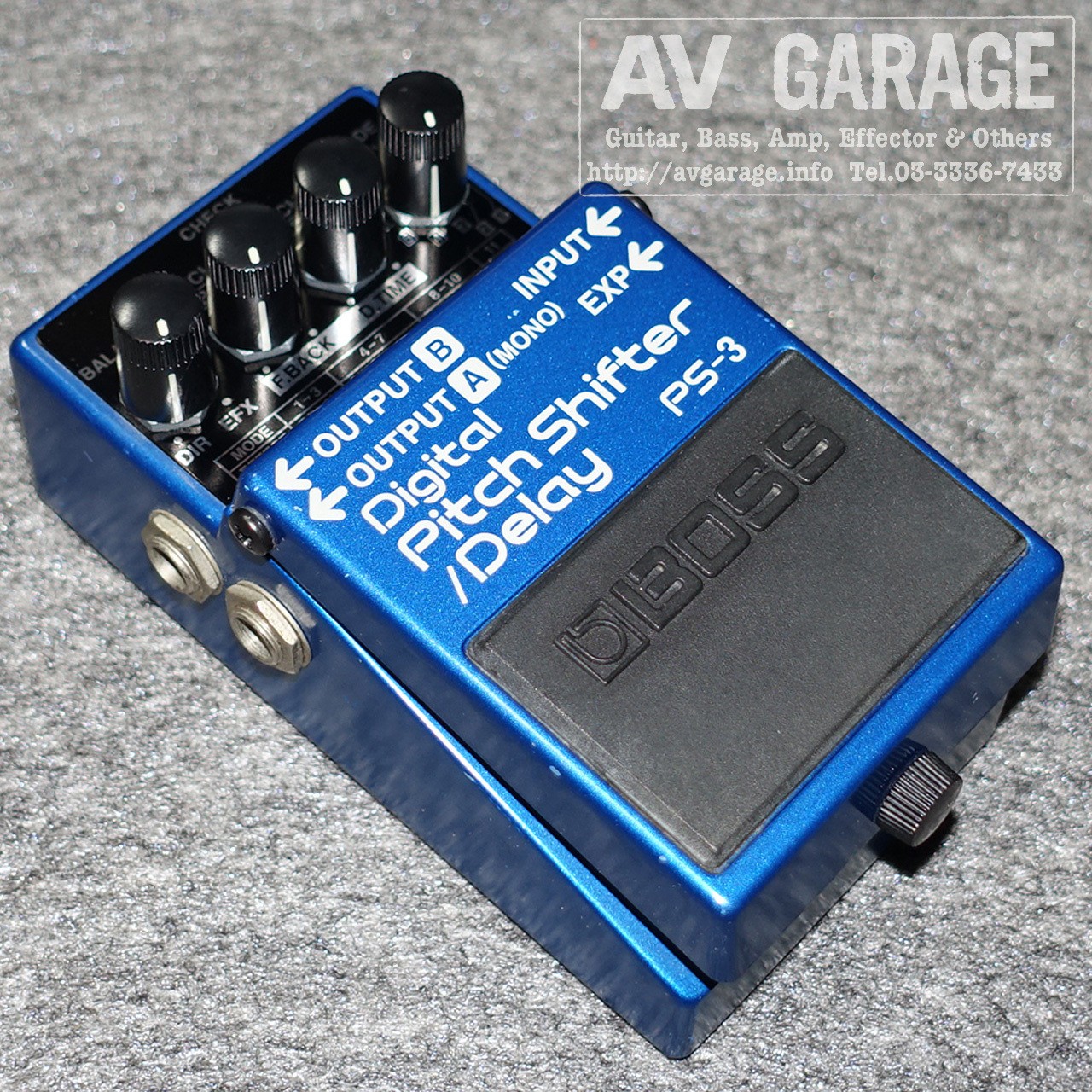 Boss PS-3 Digital Pitch Shifter / Delay Used Pitch shifter