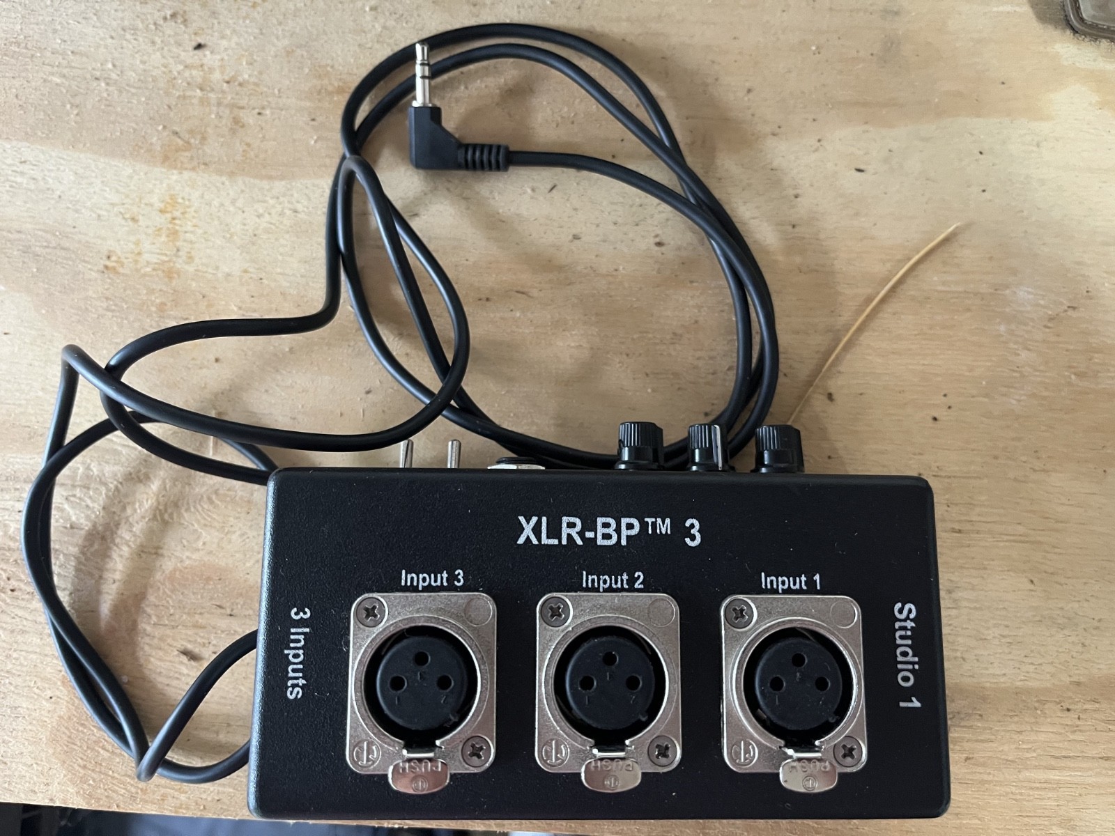 Audio-Technica Lavalier Mics, XLR mixer & XLR Cords