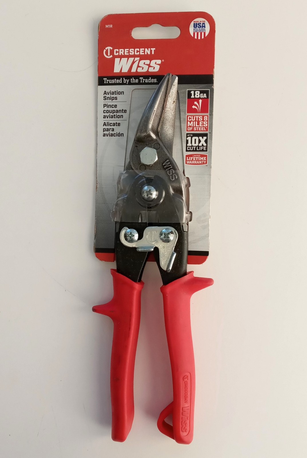 Wiss MetalMaster Straight And Left Cut Aviation Snips USA M1R
