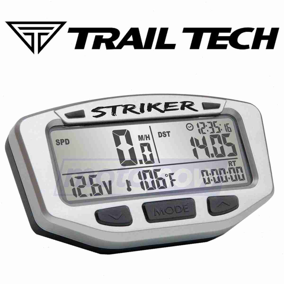 Trail Tech Striker Digital Gauge for 1995-2004 Kawasaki KX500 - Electrical fb