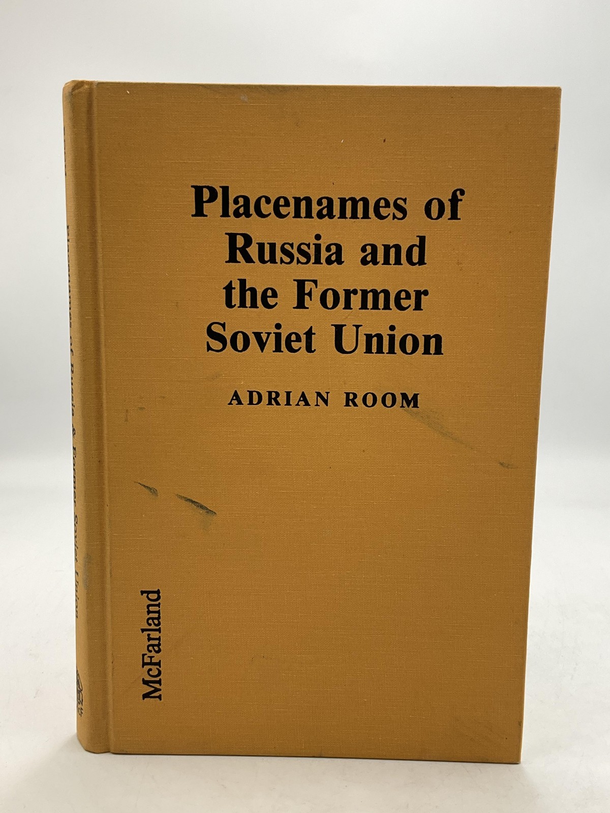 Placenames Of Russia & Former Soviet Union Adrian Room McFarland HC Yellow 1996