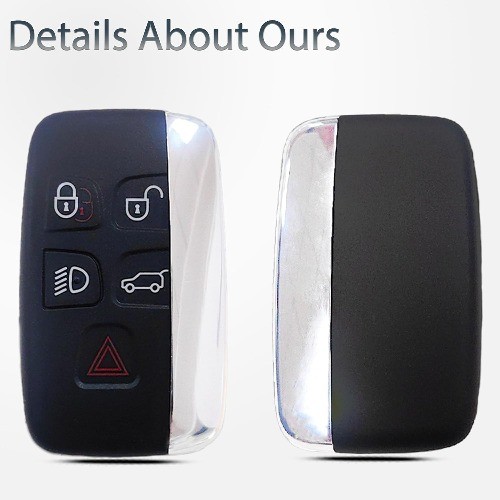 Key Fob Shell Case Replacement Fits for Range Rover Sport Evoque Model: Normal