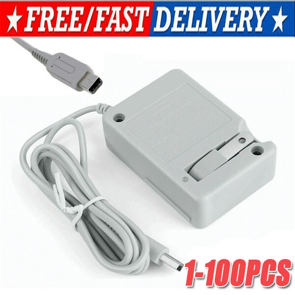 AC Adapter Home Wall Charger Cable for Nintendo DSi/ 2DS/ 3DS/ DSi XL System
