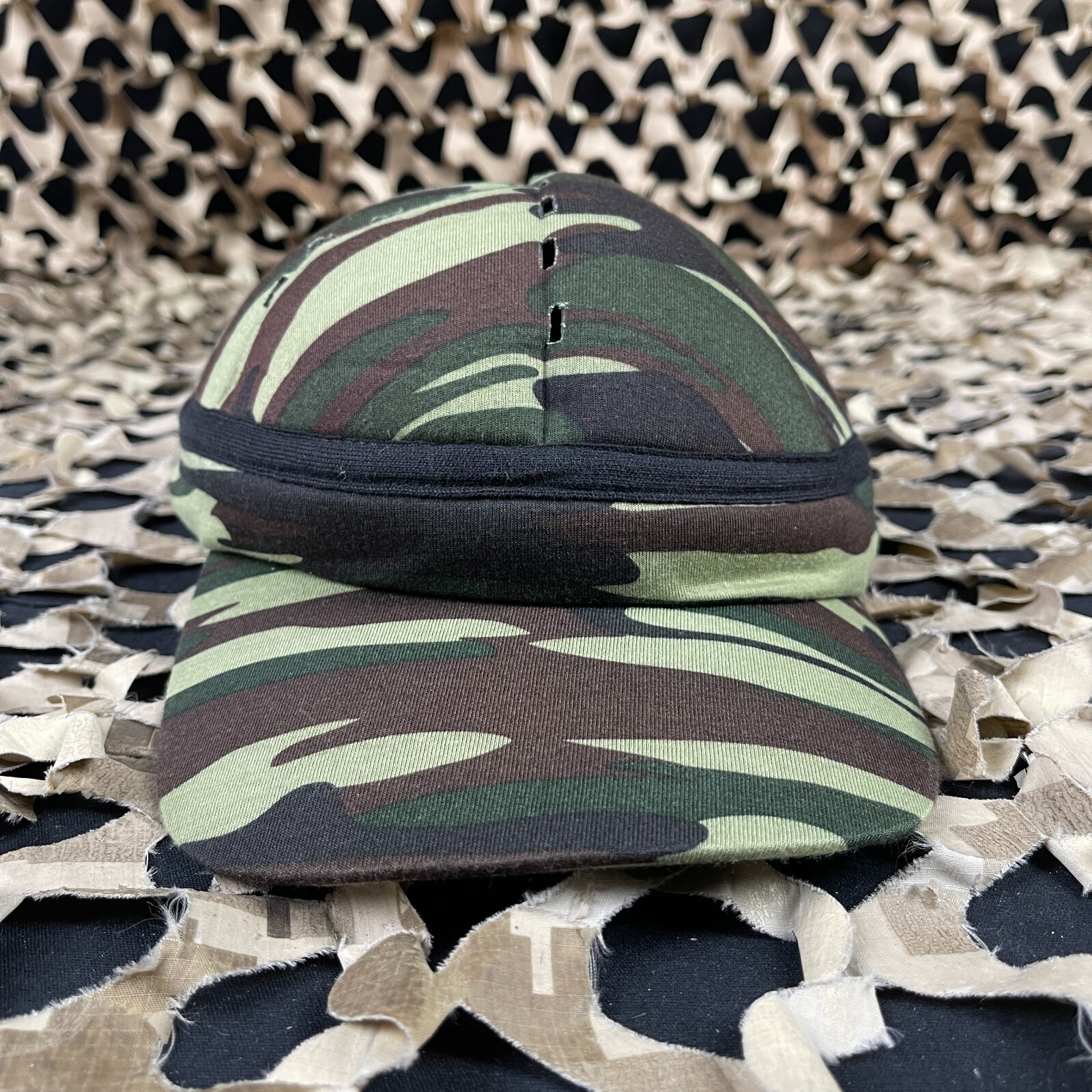 NEW Atlas Paintball Flex Fit Padded Bounce Hat - Camo - Medium/Large
