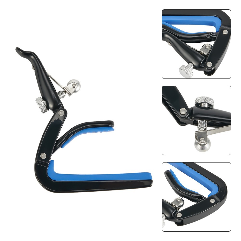 New Guitar Capo Clip Tuning Clamp Tool Trigger Ukulele Part Quick Release