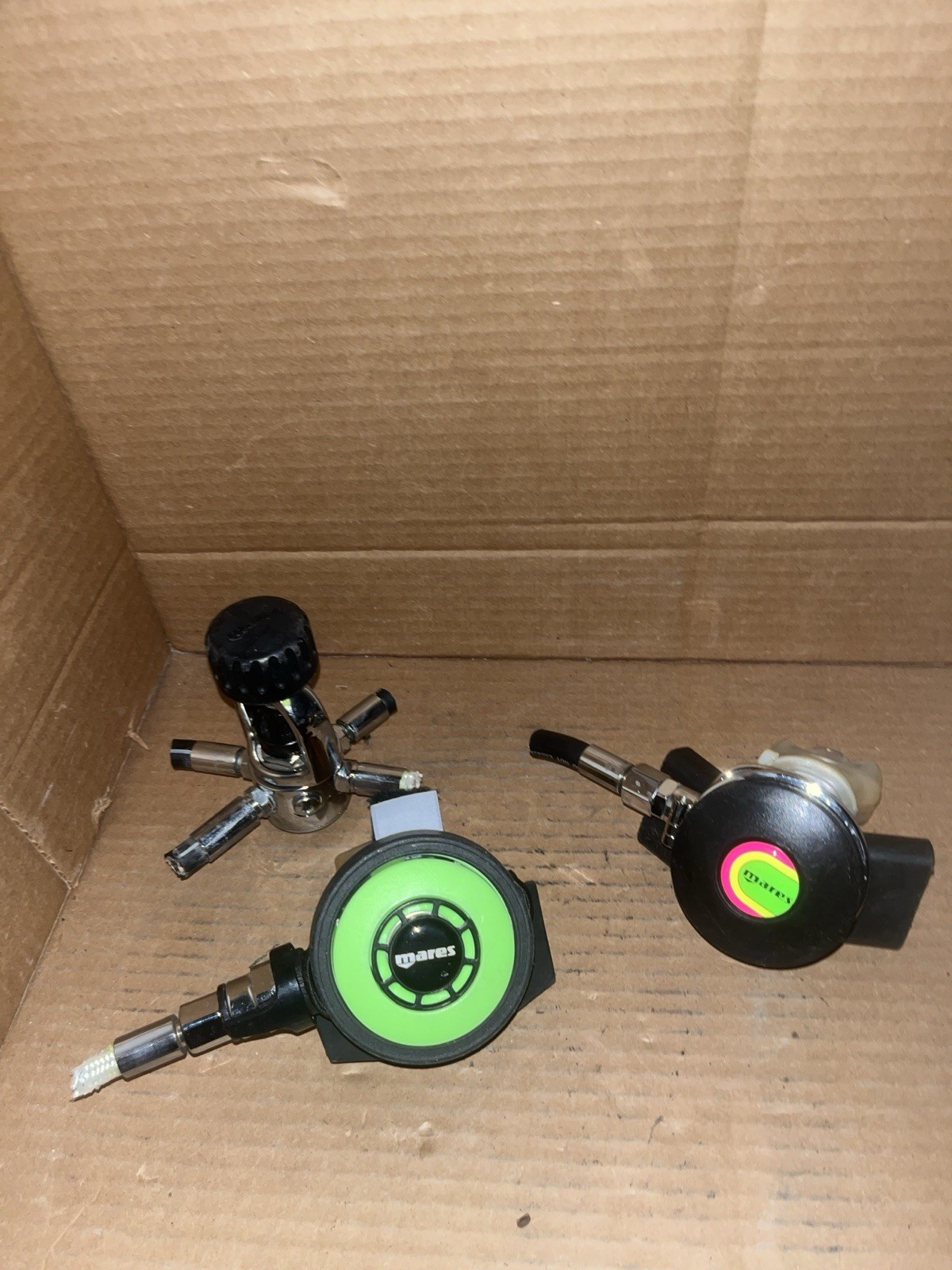 Mares Scuba Regulator With Accessories Untested For Parts Used