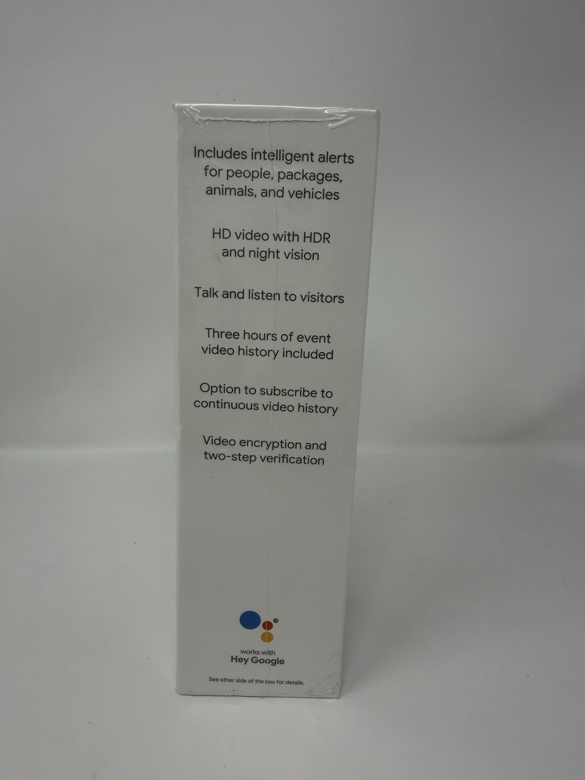 Google Nest Doorbell 2nd Generation Wired - Snow - Sealed