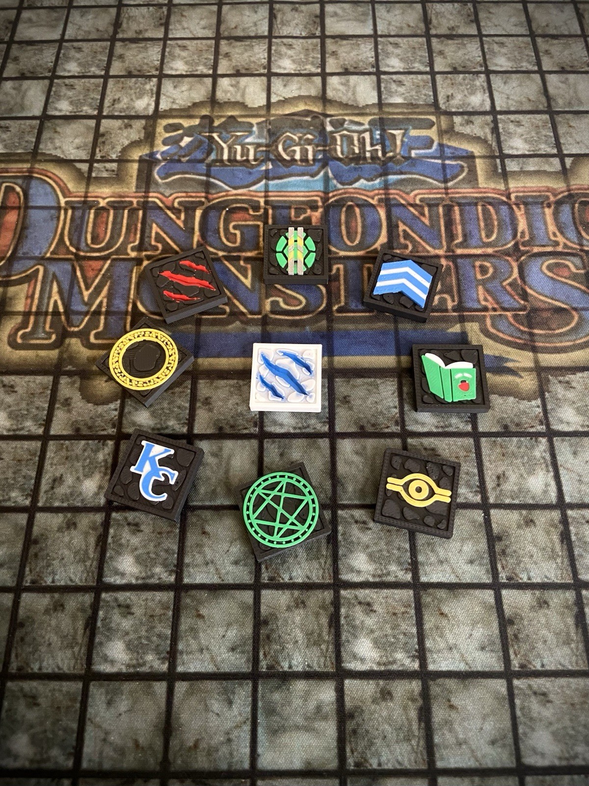 Yugioh Dungeon Dice Monsters DDM Custom Tiles Lot (CHOOSE 5)