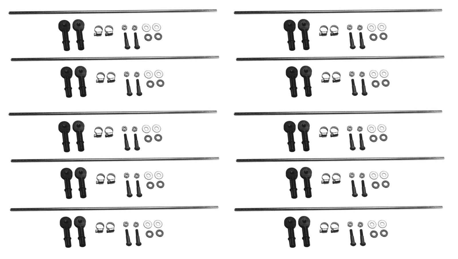 10x Suspension Height Control Levelling Valve Link Kit Replace SRK168 48100225